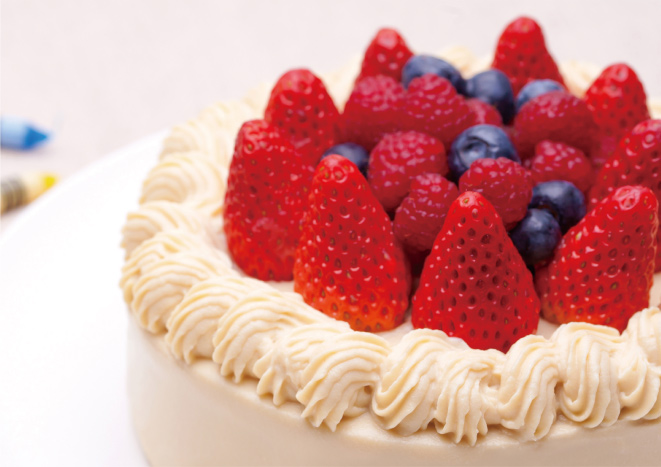 ・お豆腐のショートケーキ